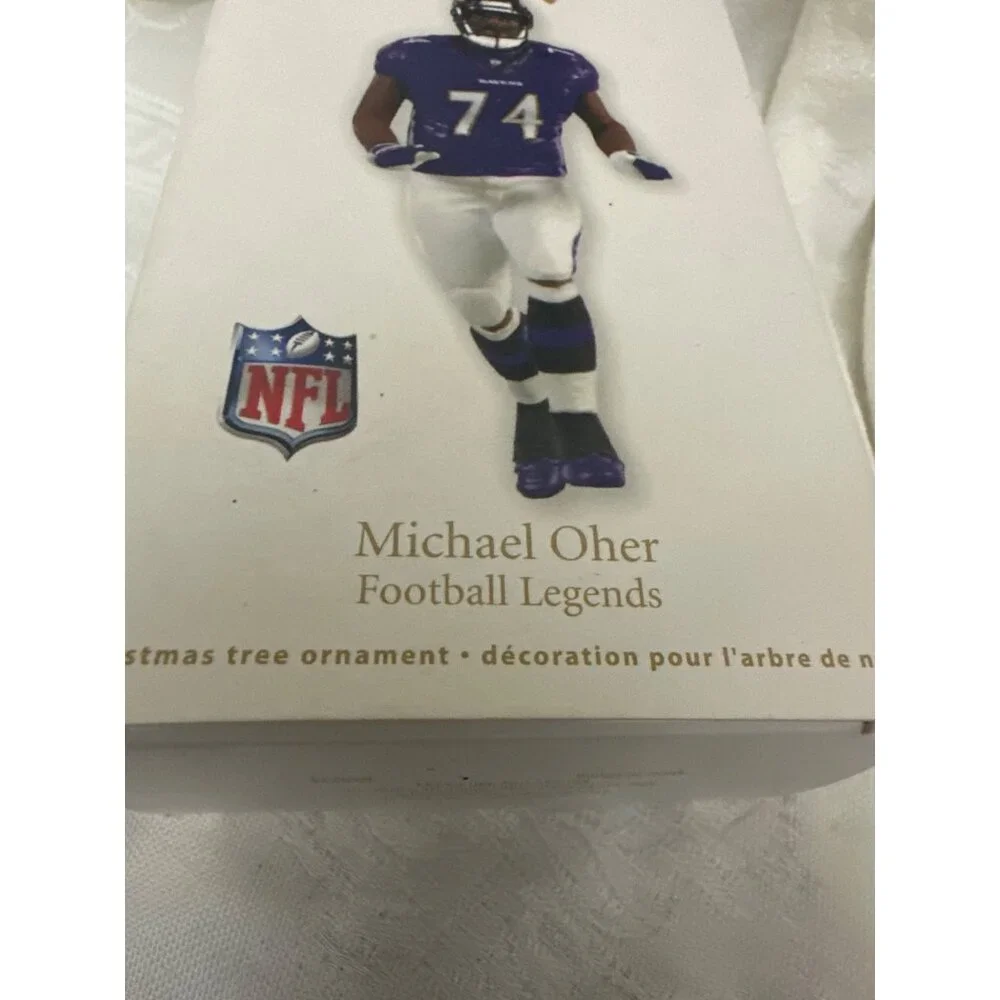 Hallmark Keepsake Michael Oher Football‎ Legends Ornament 2012